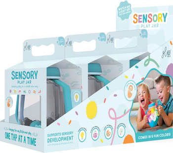 Glo Pals, CASE Sensory Play Jar- Surf's Up