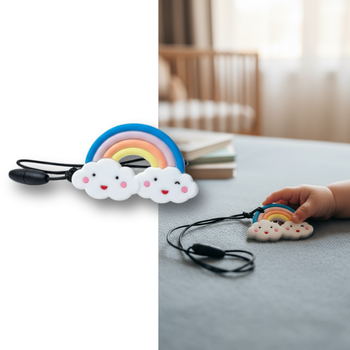 Jellystone, Sensory Chew Necklace – Cloud