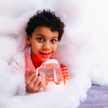 Glo Pals, Sensory Play Jar- Cozy Cloud