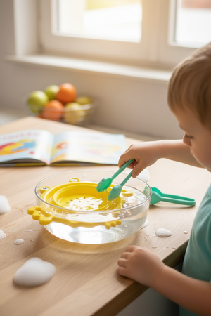 Glo Pals, Zestaw zabawek Glo Pals 5w1 rozwijających motorykę małą