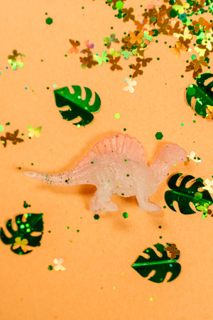 Glo Pals - SAFARI Fun Fillers Wkład, figurki, brokaty i barwniki do słoików, zabaw sensorycznych