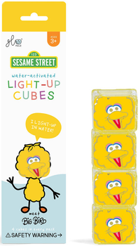 Glo Pals, Big Bird Light-Up Cubes