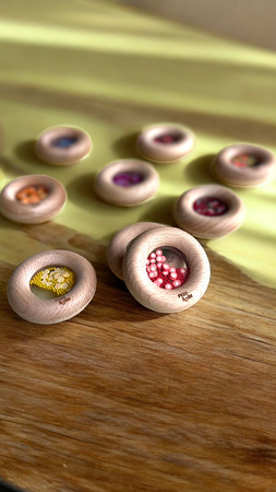 Petit Boum, Sensory Rattle, Tomatoes