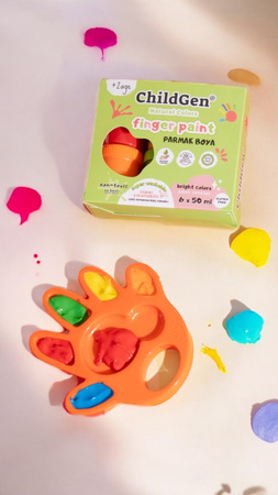 ChildGen Washable Finger Paint Set