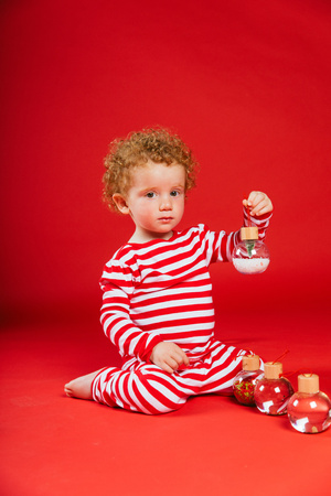 Petit Boum, Set of 3 Baubles, Holiday Collection