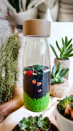 Petit Boum, Observation Bottle - VEGETABLES