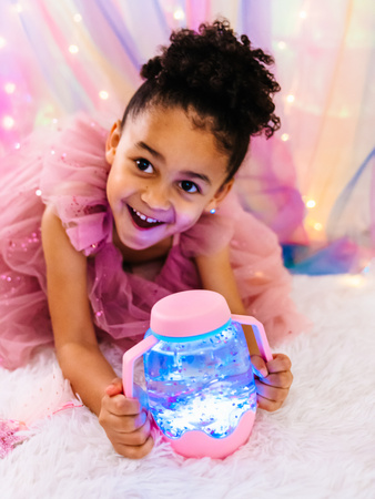 Glo Pals, Sensory Play Jar- Bubblegum