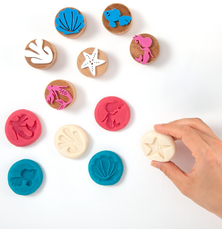 ChildGen Wooden Stamps- MERMAID