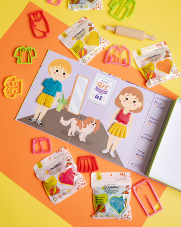 ChildGen Natural Playdough - Fashion Set
