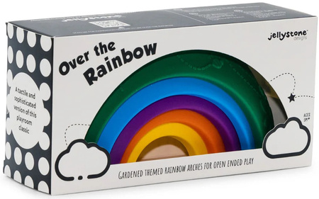 Jellystone, Tęcza sensoryczna Over the rainbow Bright, 5 elementów