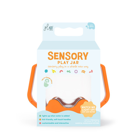 Glo Pals, Sensory Play Jar- Dreamsicle
