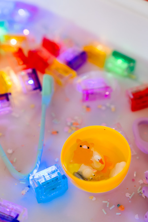 Glo Pals - FARMA Fun Fillers Wkład, figurki, brokaty do słoików, zabaw sensorycznych