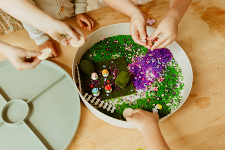 Jellystone, Tray Play 2 in 1 Sensory Tray Sage