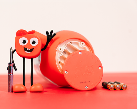 Glo Pals, Sensory Play Jar- Ladybug