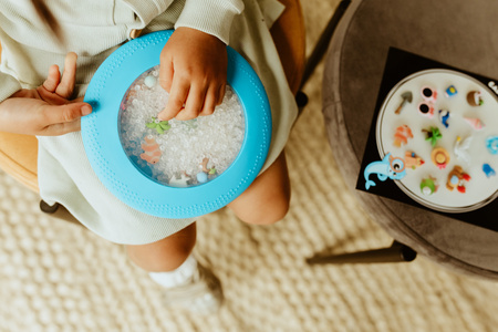 Jellystone, Peekaboo Sensory Bag BEACH