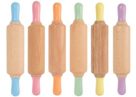 Childgen Wooden Rollers PURPLE