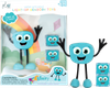 Glo Pals, Postać do kąpieli Blair - zestaw z dwiema kostkami sensorycznymi świecącymi w wodzie