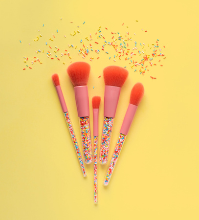 Oh Flossy Sprinkle Makeup Brush Set