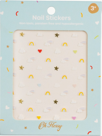 Oh Flossy Nail Stickers SKY