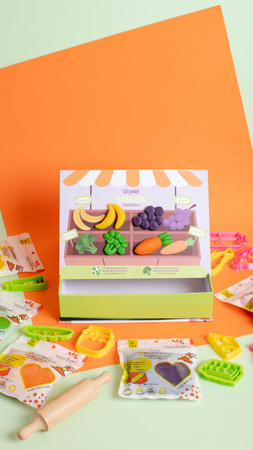 ChildGen Natural Playdough - Creative Store Set