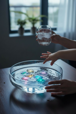 Glo Pals, Light-Up Sensory Cubes – Cars Edition – Bath Toy