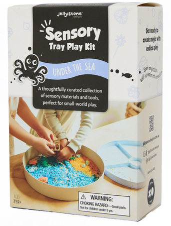 Jellystone, Zestaw sensoryczny Podwodny Świat, wkład do tacki sensorycznej Play Tray