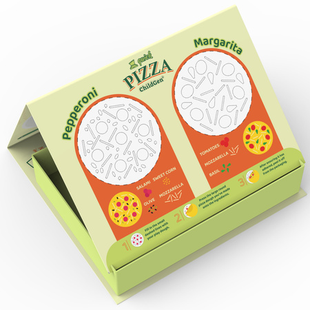 ChildGen Natural Playdough - Pizza Set
