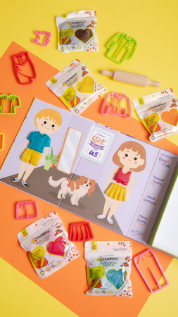 ChildGen Natural Playdough - Fashion Set