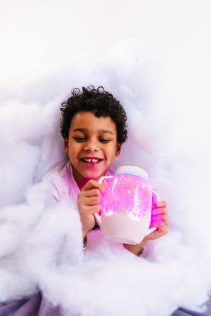 Glo Pals, Sensory Play Jar- Cozy Cloud