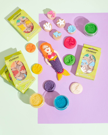 ChildGen Wooden Stamps- SEA CREATURES