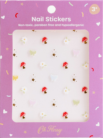 Oh Flossy Nail Stickers MAGIC GARDEN