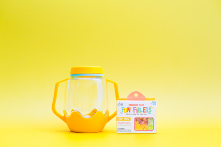 Glo Pals - FARMA Fun Fillers Wkład, figurki, brokaty do słoików, zabaw sensorycznych