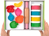 ChildGen Natural Playdough Premium Set - Fruits and Veggies