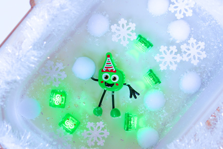 Glo Pals, Christmas Pal  Light-Up Cubes