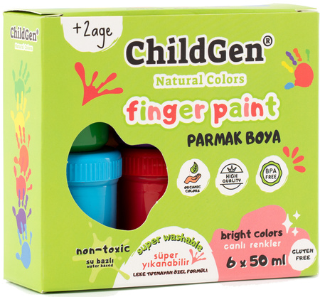 ChildGen Washable Finger Paint Set