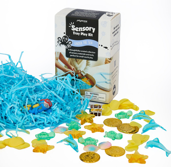 Jellystone, Zestaw sensoryczny Podwodny Świat, wkład do tacki sensorycznej Play Tray