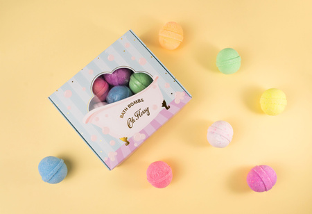 Oh Flossy Kids Mini Bath Bombs