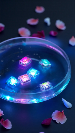 Glo Pals, Light-Up Sensory Cubes – Cars Edition – Bath Toy