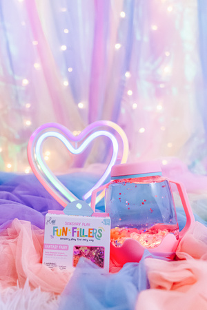 Glo Pals, Sensory Play Jar- Bubblegum