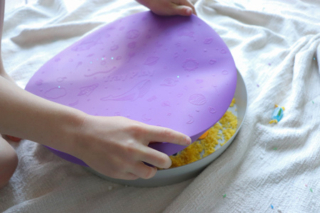 Jellystone, Tray Play 2 in 1 Sensory Tray Lilac