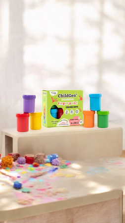 ChildGen Washable Finger Paint Set