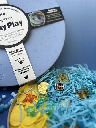 Jellystone, Zestaw sensoryczny Podwodny Świat, wkład do tacki sensorycznej Play Tray