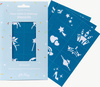 Oh Flossy Reusable Adhesive Face Paint & Makeup Stencils