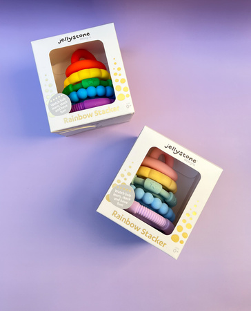 Jellystone, Silikonowa piramida, gryzaki krążki, GELATO