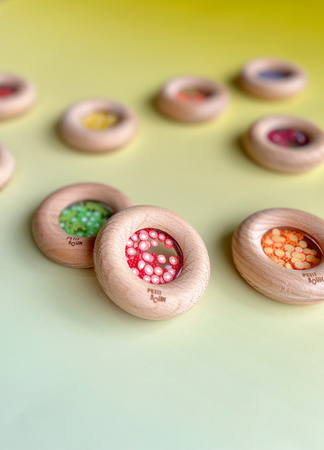 Petit Boum, Sensory Rattle, Tomatoes