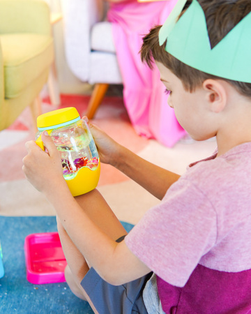 Glo Pals, Sensory Play Jar- Honey Bee