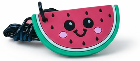 Jellystone, Gryzak terapeutyczny, antystresowy naszyjnik – Arbuz