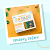 Glo Pals - SAFARI Fun Fillers Wkład, figurki, brokaty i barwniki do słoików, zabaw sensorycznych