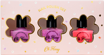 Oh Flossy Pink Pamper Nail Polish Set