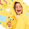 Glo Pals,  Postać do kąpieli Alex - zestaw z dwie kostkami sensorycznymi